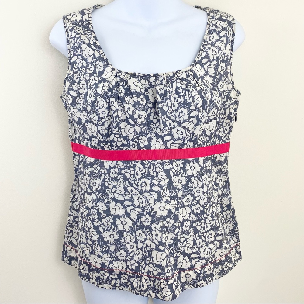 Boden women’s floral sleeveless top size 10 - Picture 2 of 12